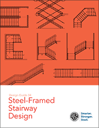 d834-18_cover Design Guide 34: Steel-Framed Stairway Design | CSD Structural Engineers