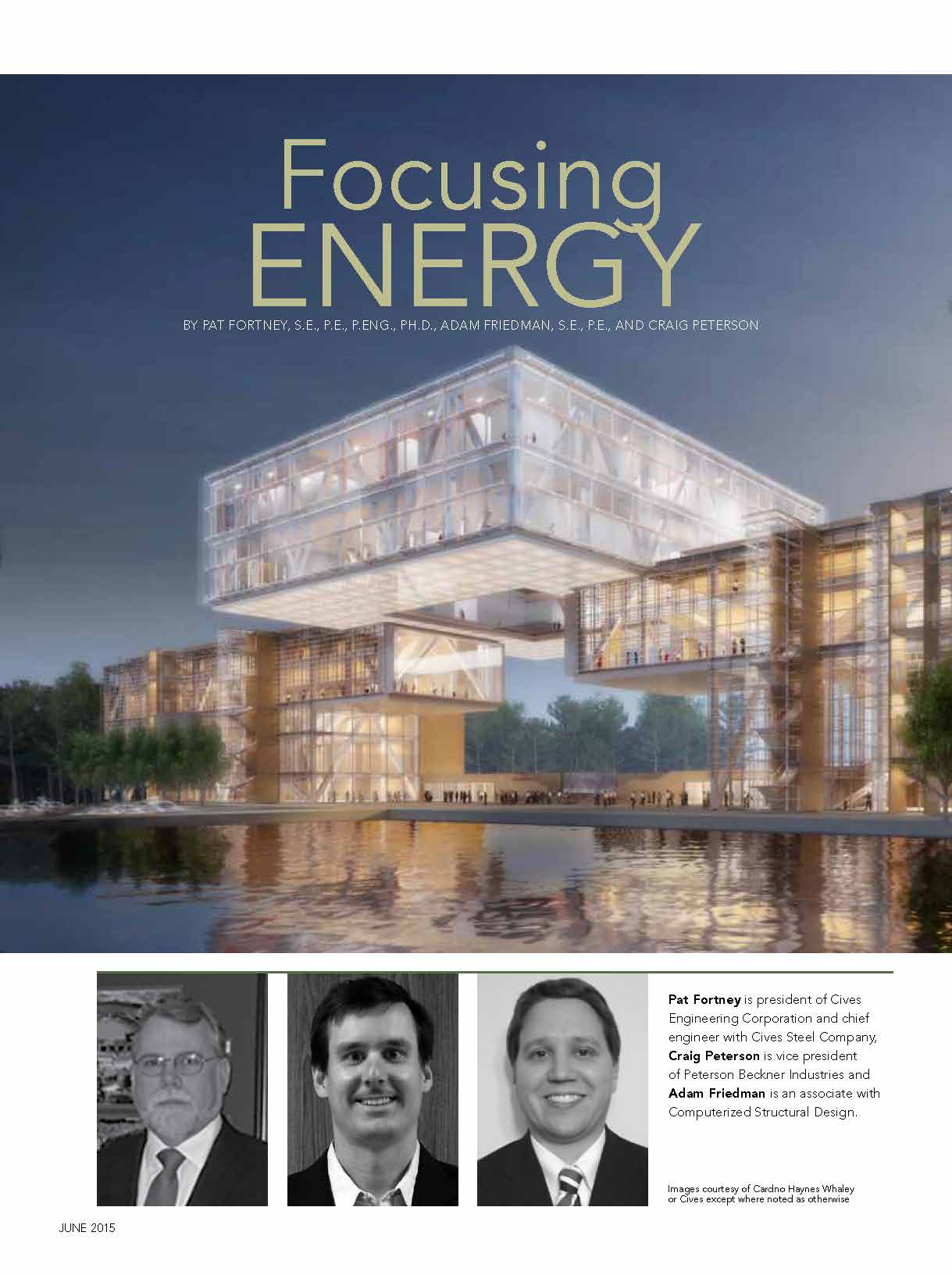 focusing Modern Steel Construction - Focusing Energy | CSD Structural Engineers