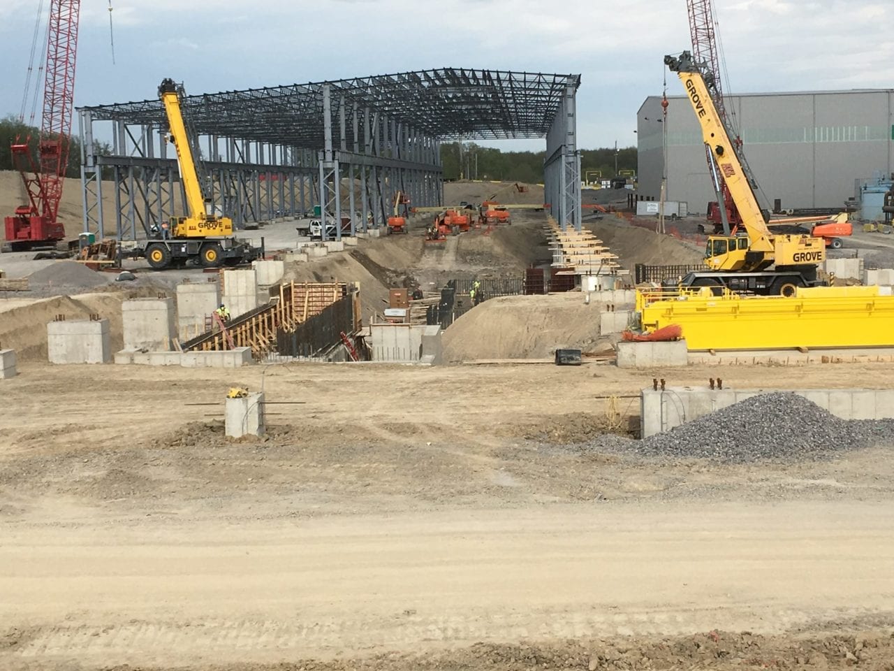 Steel Dynamics Rebar Mill CSD Structural Engineers