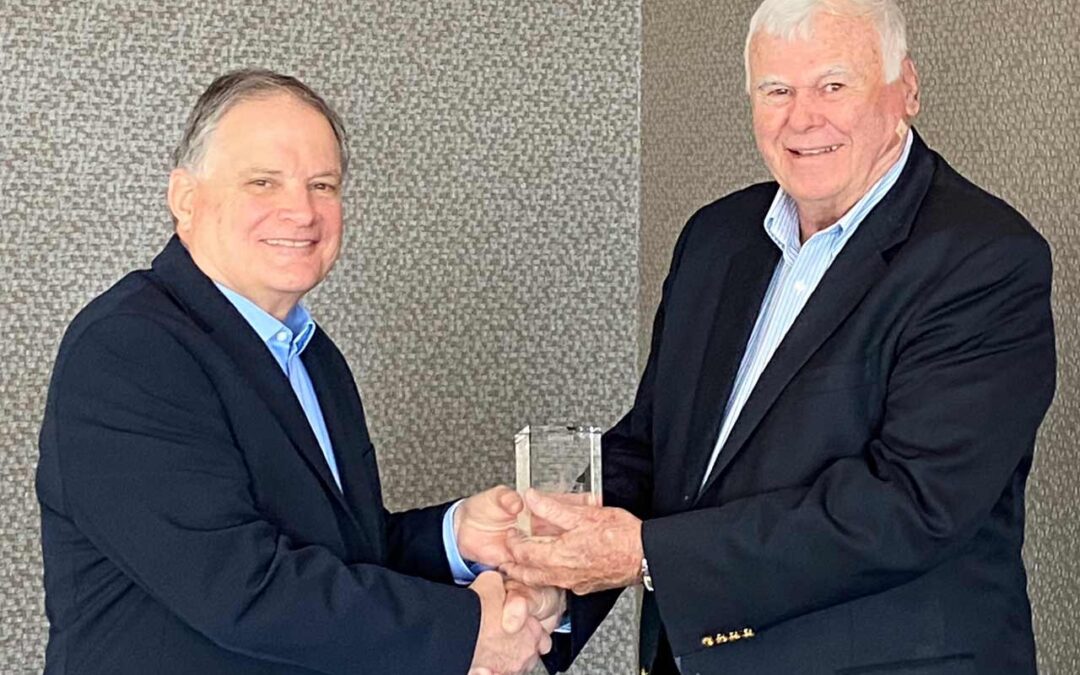 Dr. James M. Fisher Presented with MBMA’s 2024 Ellifritt Award